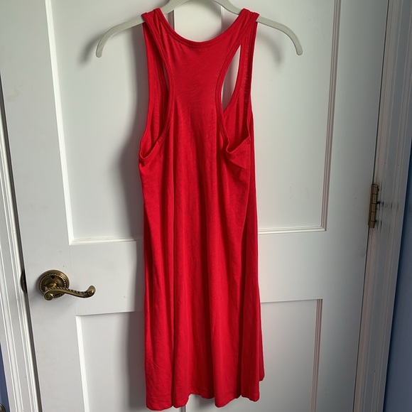 J. Crew Swingy Mini Tank Dress - size:  XXS - color: red - Picture 4 of 4